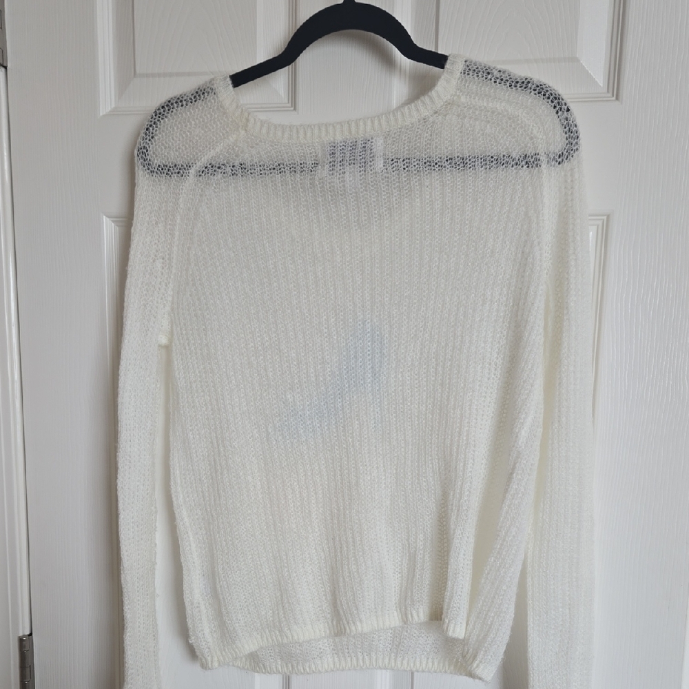 LC Lauren Conrad Cream Sweater - Picture 4 of 7